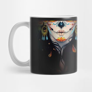 Zombie Skull Face Mug